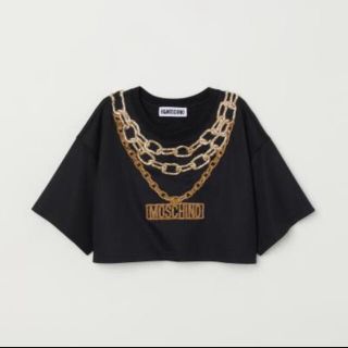 モスキーノ(MOSCHINO)の最安完売♡h&m moschino モスキーノコラボTシャツxs(Tシャツ(半袖/袖なし))