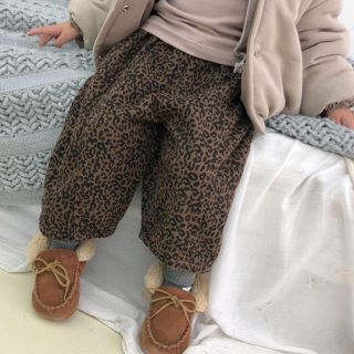 ザラキッズ(ZARA KIDS)のレオパード柄パンツ ベビー キッズ(パンツ/スパッツ)