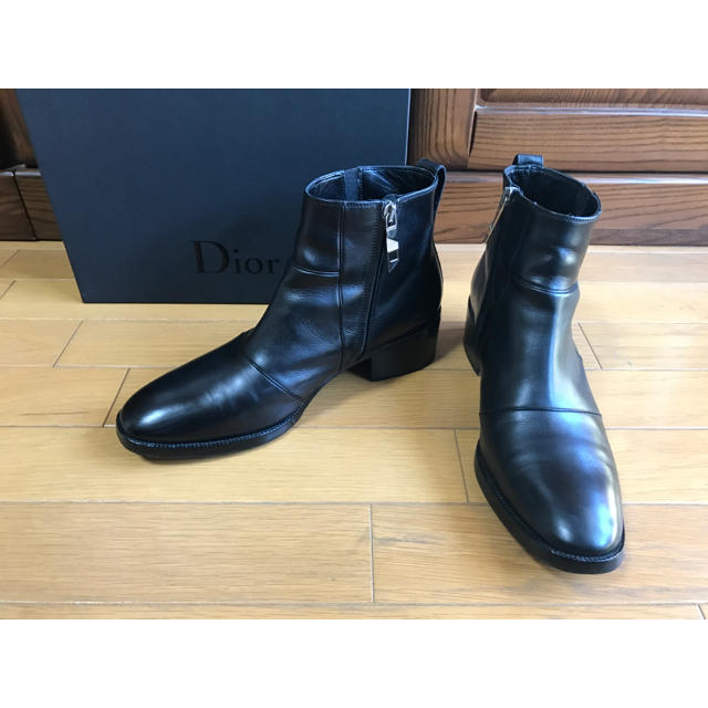 最高の 希少 美品 Dior homme ディオールオム エディ期 ヒールブーツ