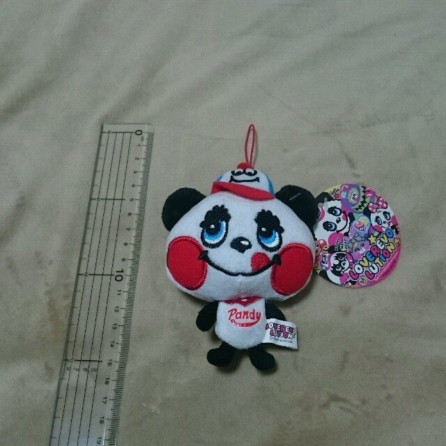 LOVE REVOLUTION(ラブレボリューション)の!非売品!ラブレボ パンディマスコット♪ エンタメ/ホビーのおもちゃ/ぬいぐるみ(ぬいぐるみ)の商品写真