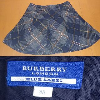 バーバリーブルーレーベル(BURBERRY BLUE LABEL)のBURBERRY　バーバリーブルーレーベル　スカート(ひざ丈スカート)