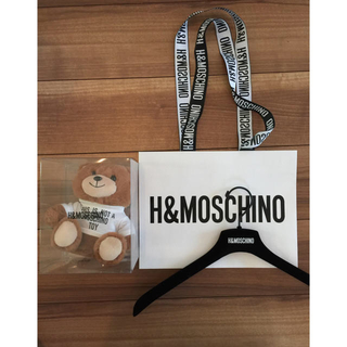 モスキーノ(MOSCHINO)のH&M×MOSCHINOクマiPhoneケースハンガー袋付きH&MOSCHINO(iPhoneケース)