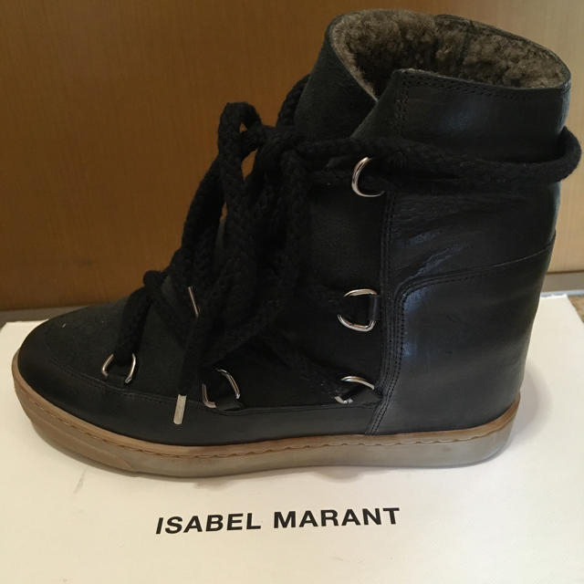 ISABEL MARANT ムートンライニング スノーブーツ