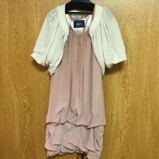 ラウンジドレス(Loungedress)のLoungedress ピンクベージュワンピース(ひざ丈ワンピース)