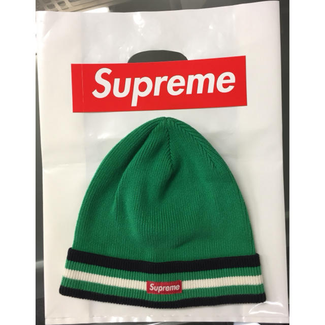 Supreme(シュプリーム)のsupreme striped cuff beanie small box メンズの帽子(ニット帽/ビーニー)の商品写真