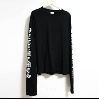 バレンシアガ(Balenciaga)のvetememes ロングスリーブ(Tシャツ/カットソー(半袖/袖なし))