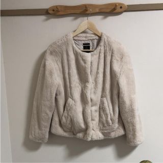 ザラ(ZARA)の美品☆ZARA フェイクファーコート(毛皮/ファーコート)