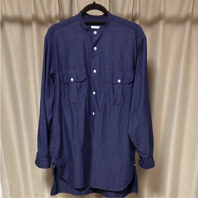 【気質アップ】 COMOLI - プルオーバーカーゴシャツ 18AW COMOLI シャツ