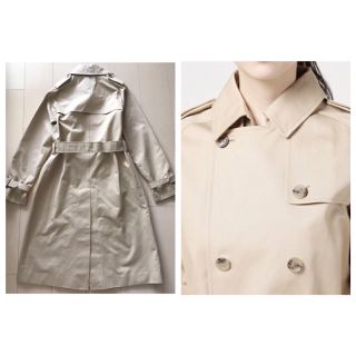 定価8万程 A.P.C アーペーセー トレンチコート ギャバジン-