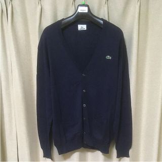 ラコステ(LACOSTE)のLACOSTE カーディガン ネイビー(カーディガン)