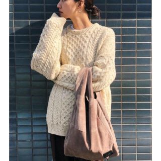 マウジー(moussy)のMOUSSY最新ノベルティ♡ SUEDE SHOPPER BAG♡スエードトート(トートバッグ)