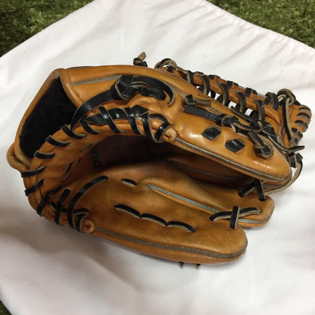 MIZUNO(ミズノ)のミズノプロ 内野グローブ ブラウン 硬式 スポーツ/アウトドアの野球(グローブ)の商品写真