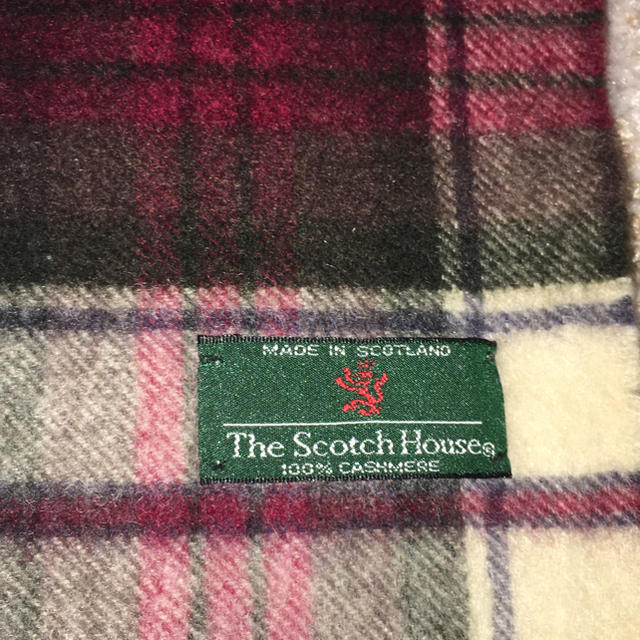 THE SCOTCH HOUSE(ザスコッチハウス)のスコッチハウス カシミヤマフラー レディースのファッション小物(マフラー/ショール)の商品写真