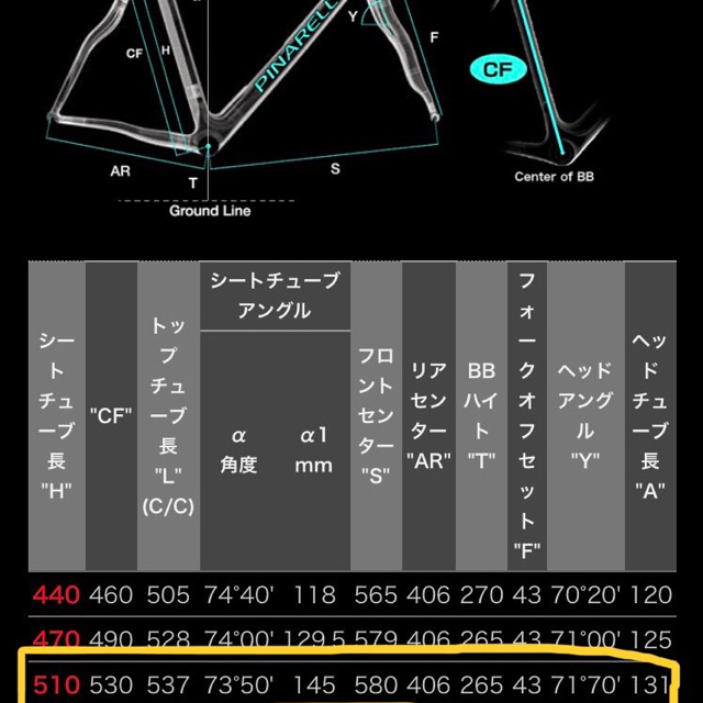 Giant(ジャイアント)の【専用】pinarello ピナレロ カーボン fp2 スポーツ/アウトドアの自転車(自転車本体)の商品写真