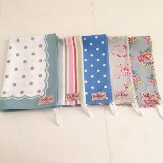 キャスキッドソン(Cath Kidston)の！ちゃみちゃん様専用！キャスキッドソン ティータオル 5枚セット(収納/キッチン雑貨)