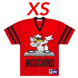 モスキーノ(MOSCHINO)のMOSCHINO tv H&M ドナルド メッシュTシャツ XS(Tシャツ/カットソー(半袖/袖なし))