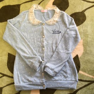女児  カーディガン 160センチ(カーディガン)