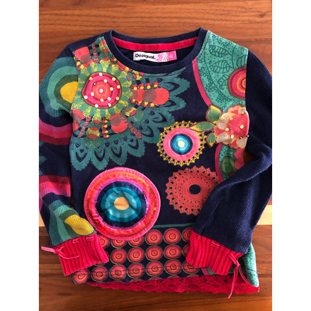 DESIGUAL(デシグアル)のデシグアル サイズ4(100.110) キッズ/ベビー/マタニティのキッズ服女の子用(90cm~)(その他)の商品写真