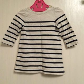 ベビーギャップ(babyGAP)のbabyGAP ボーダーワンピース(その他)