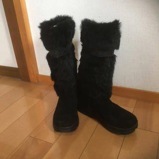ミネトンカ(Minnetonka)のMINNE TONKA ブーツ 黒 (ブーツ)