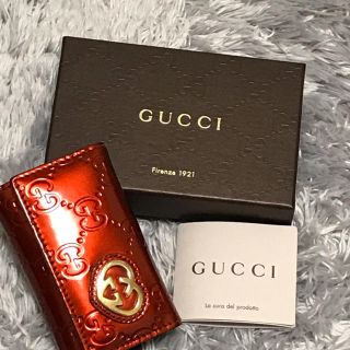 グッチ(Gucci)のGUCCI グッチラブリーGハート 6連キーケース(キーケース)