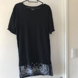 ザラ(ZARA)のZARA ロングティーシャツ☆美品(Tシャツ/カットソー(七分/長袖))