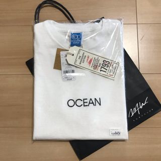 ダブルティー(WTW)の完売 新品未使用 WTW OP OCEAN TEE ホワイト Tシャツ サイズM(Tシャツ/カットソー(半袖/袖なし))