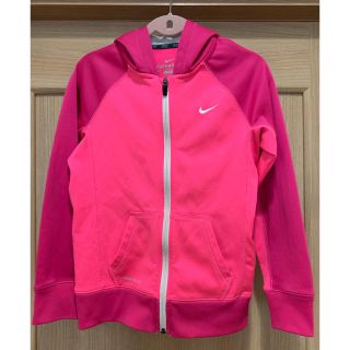 ナイキ(NIKE)のNIKE(ナイキ) パーカー ジャージ ジュニア M 140〜150 ピンク(ジャケット/上着)