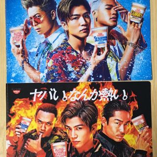 エグザイル トライブ(EXILE TRIBE)のクリアファイル２枚セット(クリアファイル)