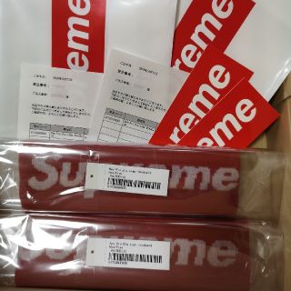 シュプリーム(Supreme)の赤2点セットSupreme New Era Big Logo Headband (その他)