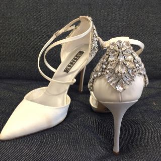 ヴェラウォン(Vera Wang)の新品 white vera wang  ブライダル パンプス US8(その他)