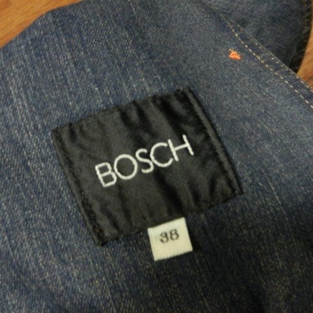 BOSCH(ボッシュ)の【ほぼ美品】【カッコいい】【春！】BOSCH デニムジャケット レディースのジャケット/アウター(Gジャン/デニムジャケット)の商品写真