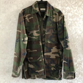 フィアオブゴッド(FEAR OF GOD)のfear of god fog カモフラシャツ(ミリタリージャケット)