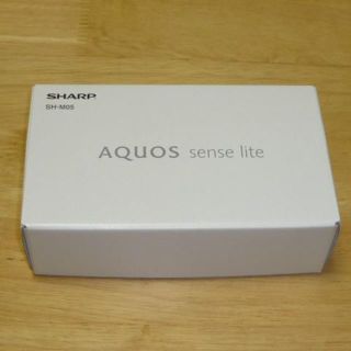 シャープ(SHARP)の新品 AQUOS sense lite SH-M05 ゴールド SIMフリー(スマートフォン本体)