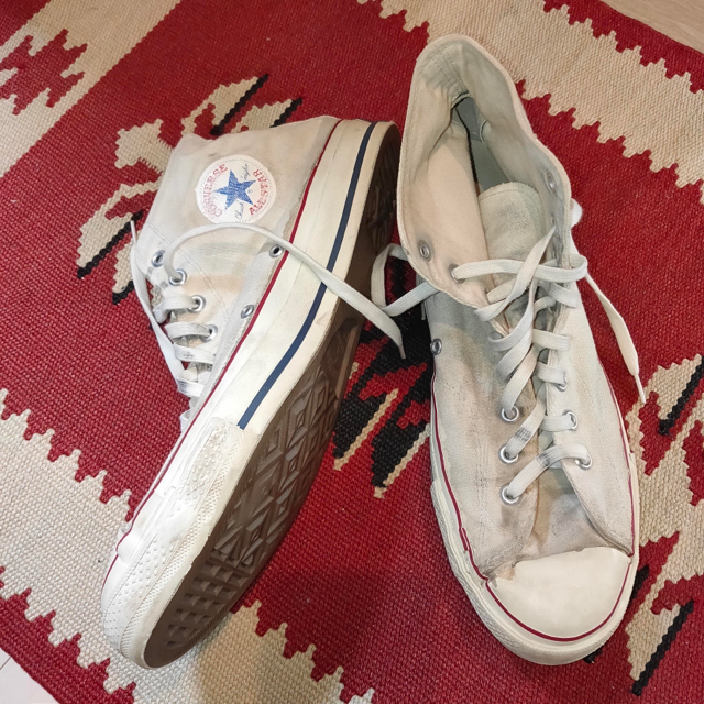 激レア！ vintage converse コンバース チャックテイラー レザー