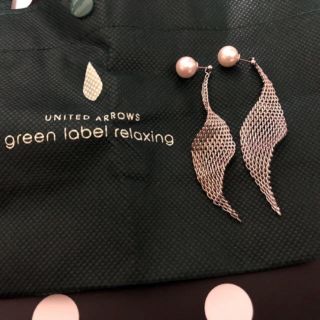 ユナイテッドアローズグリーンレーベルリラクシング(UNITED ARROWS green label relaxing)のパールキャッチピアス (ピアス)