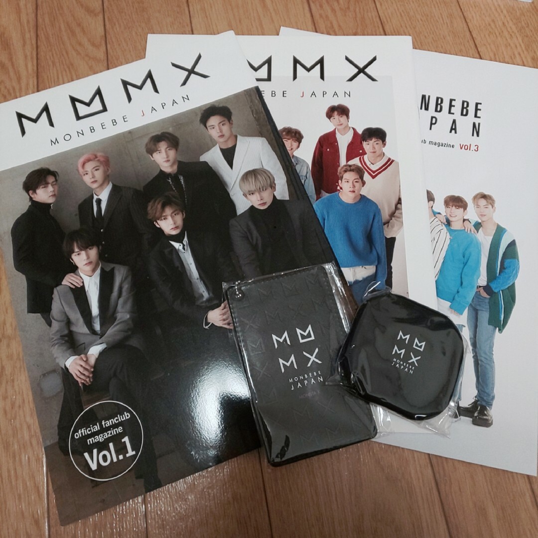 MONSTA X FC会報誌 vol.1〜3 エンタメ/ホビーのCD(K-POP/アジア)の商品写真