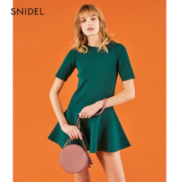 新品タグ付 snidel ミニワンピ