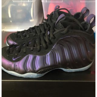 ナイキ(NIKE)のnike air foamposite one eggplant (スニーカー)