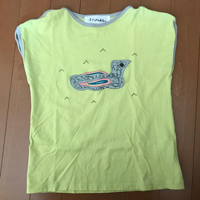 mina perhonen(ミナペルホネン)の(キッズ)ミナペルホネンのTシャツ キッズ/ベビー/マタニティのキッズ服女の子用(90cm~)(Tシャツ/カットソー)の商品写真