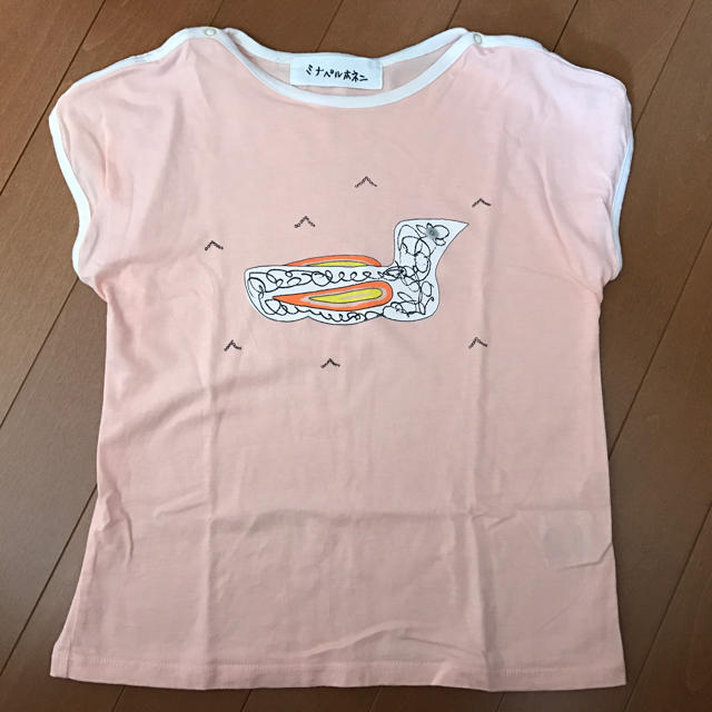 mina perhonen(ミナペルホネン)の(キッズ)ミナペルホネンのTシャツ キッズ/ベビー/マタニティのキッズ服女の子用(90cm~)(Tシャツ/カットソー)の商品写真