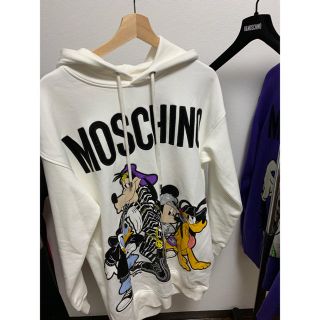 モスキーノ(MOSCHINO)のH&M x moschino x Disney ロングパーカー(パーカー)