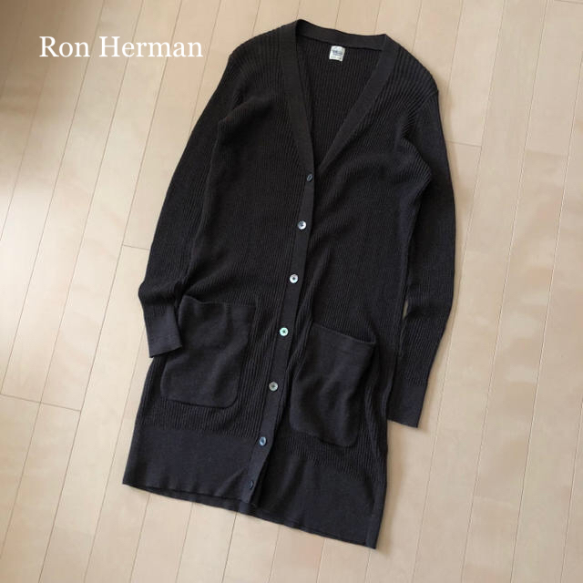 極美品⭐️ Ron Herman／ロンハーマン／カシミヤ混 ロングカーディガン