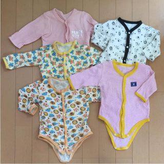 今日限り‼️【女の子☆60〜70センチ】肌着 5枚セット まとめ売り(肌着/下着)