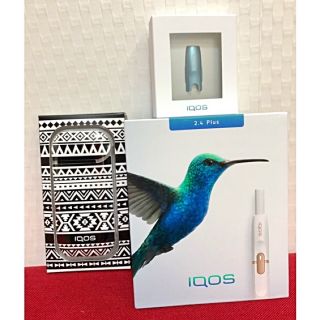 アイコス(IQOS)の新品⋆IQOS 2.4 Plus⋆IQOSキャップ⋆非売品IQOSスキンシール(タバコグッズ)