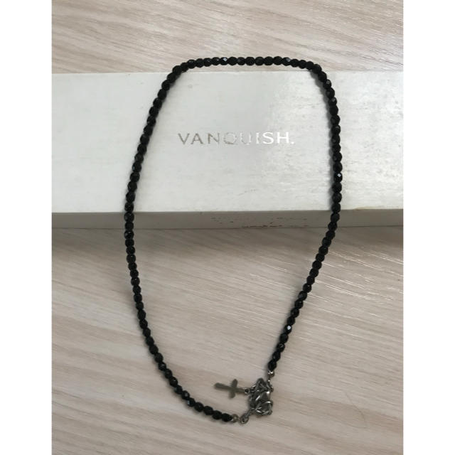 VANQUISH(ヴァンキッシュ)のストーンネックレス メンズのアクセサリー(ネックレス)の商品写真