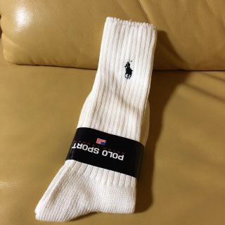 ポロラルフローレン(POLO RALPH LAUREN)のポロ  ラルフローレン白ソックス(ソックス)