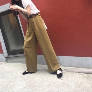 ロキエ(Lochie)のvintage ♡ スラックスパンツ(カジュアルパンツ)