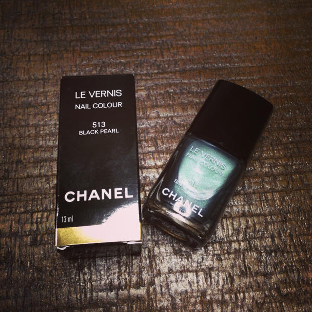 CHANEL(シャネル)の新品＊CHANELネイル ブラックパール コスメ/美容のネイル(その他)の商品写真