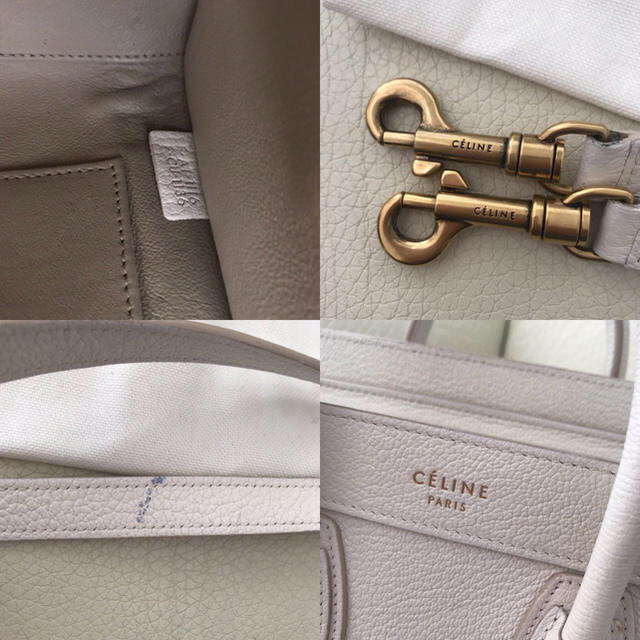 celine(セリーヌ)の正規品⭐️セリーヌ ラゲージ ナノショッパー ショルダー付き 2way レディースのバッグ(ハンドバッグ)の商品写真